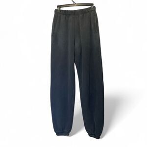Cherry Los Angeles Faded Cotton Sweatpants Black size S